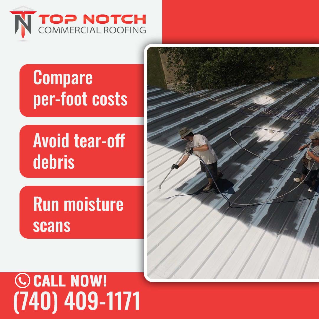 Compare per-foot cost-Top Notch Commercial Roofing