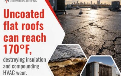 How Does Summer Heat Damage a Columbus Flat Roof?