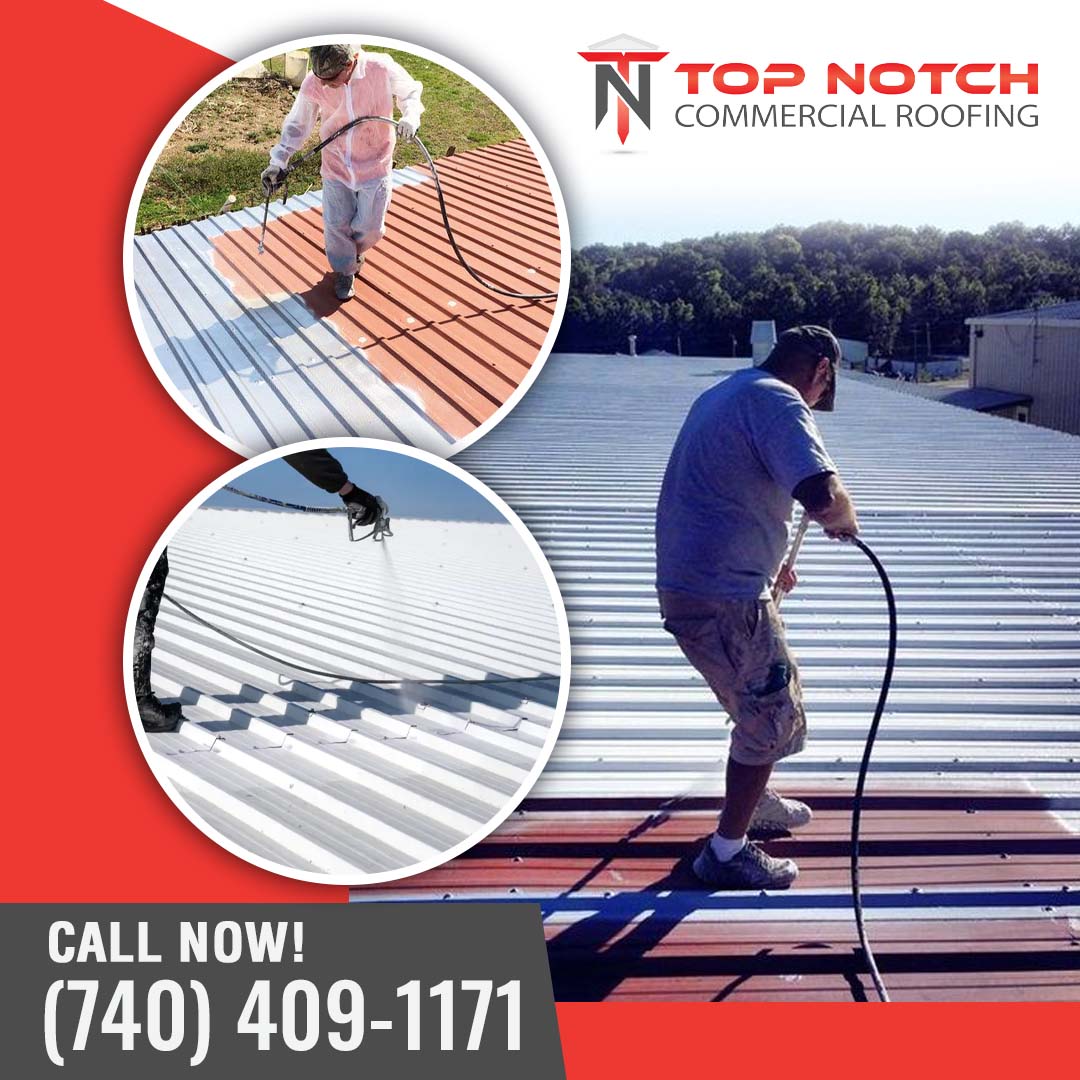 Commercial roof coating- Top Notch Commercial Roofing
