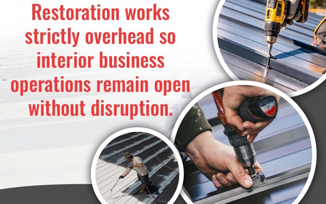 Can You Restore a Metal Roof While Your Business Stays Open?