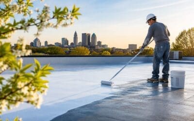 Commercial Roof Coating in Columbus, OH: Why Spring Is the Best Time to Restore a Flat or Low-Slope Roof